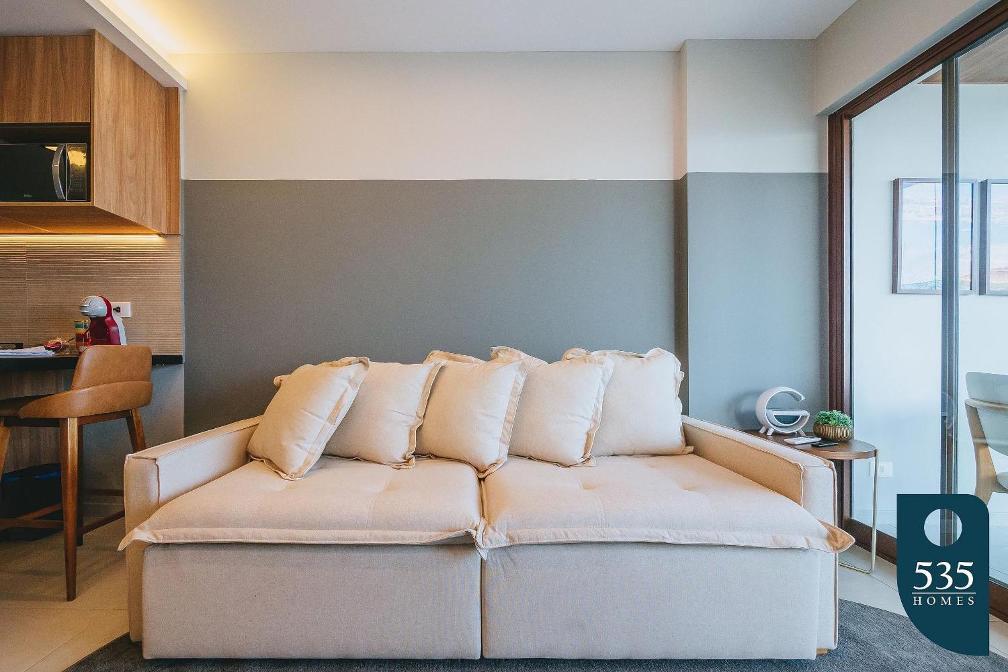 Apartamento Vista Mar A 100 Metros Da Salvador